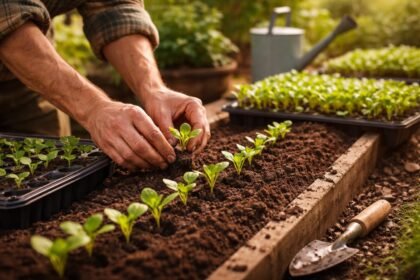 Keimung, Jungpflanzen, Hochbeet: Beobachte Wachstum und Pflege im Detail täglich