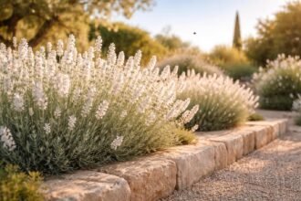 Weißer Lavendel im Garten: Eleganz, Duft, Licht, Ruhe und strahlt in Beeten