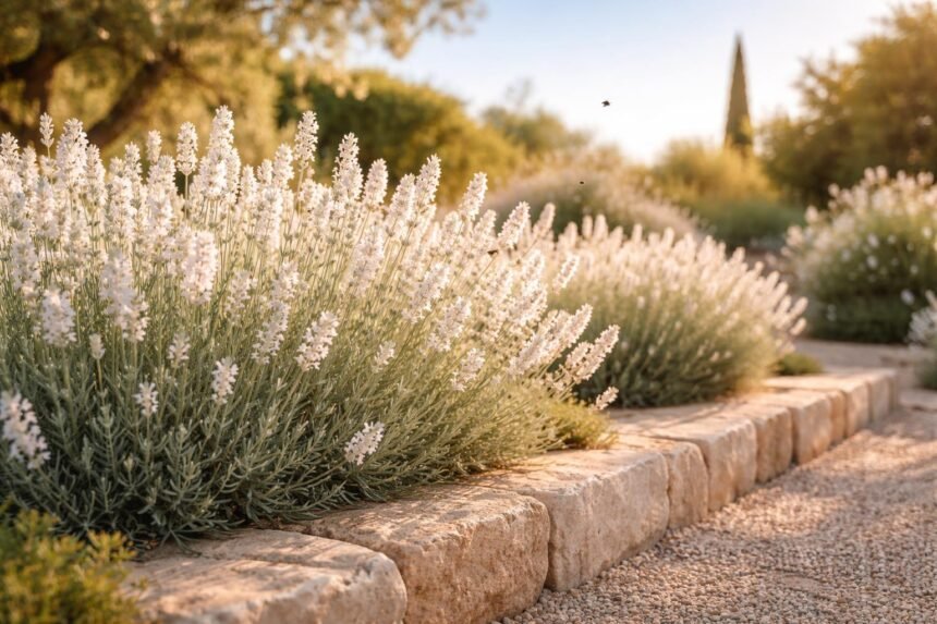 Weißer Lavendel: Eigenschaften & Ansprüche im Überblick Weißer Lavendel im Garten: Eleganz, Duft, Licht, Ruhe und strahlt in Beeten