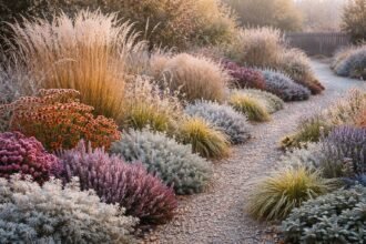 Winterharte Stauden – pflegeleicht, robust, farbenfroh; strukturgebend, überwintern zuverlässig, Frühjahr neu austreibend