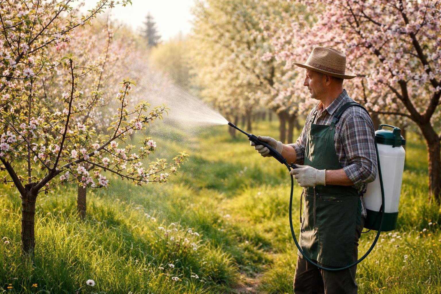Austriebsspritzung: Natürlicher Schutz für Obstbäume