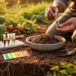 • Bodenprobe zu Hause zeigt Nährstoffmängel, pH-Wert und Strukturprobleme für Garten effektiv anzugehen