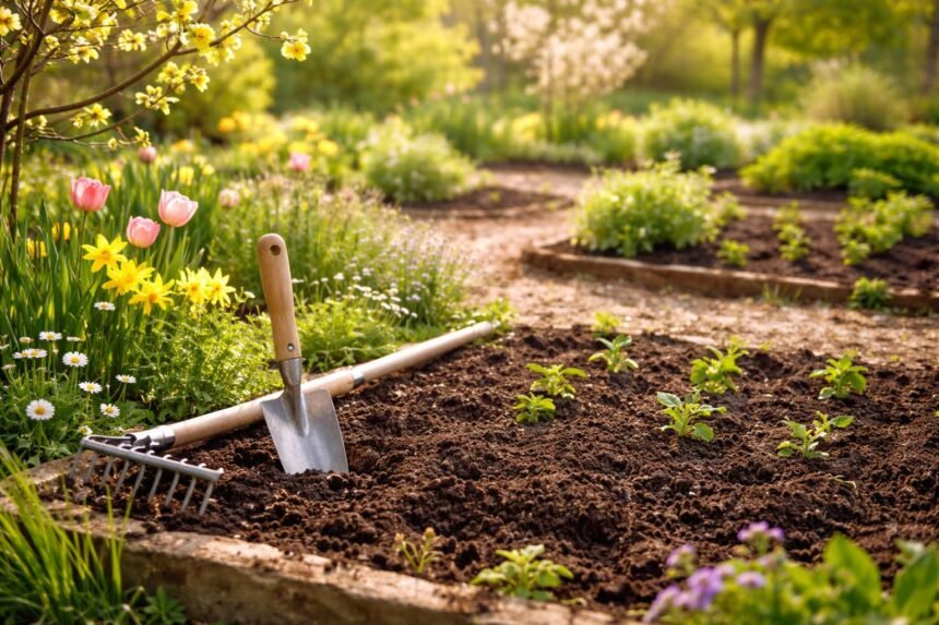 - Frühjahrscheckliste für Gartenbesitzer: Tipps für Beete, Rasen und Pflanzen im April