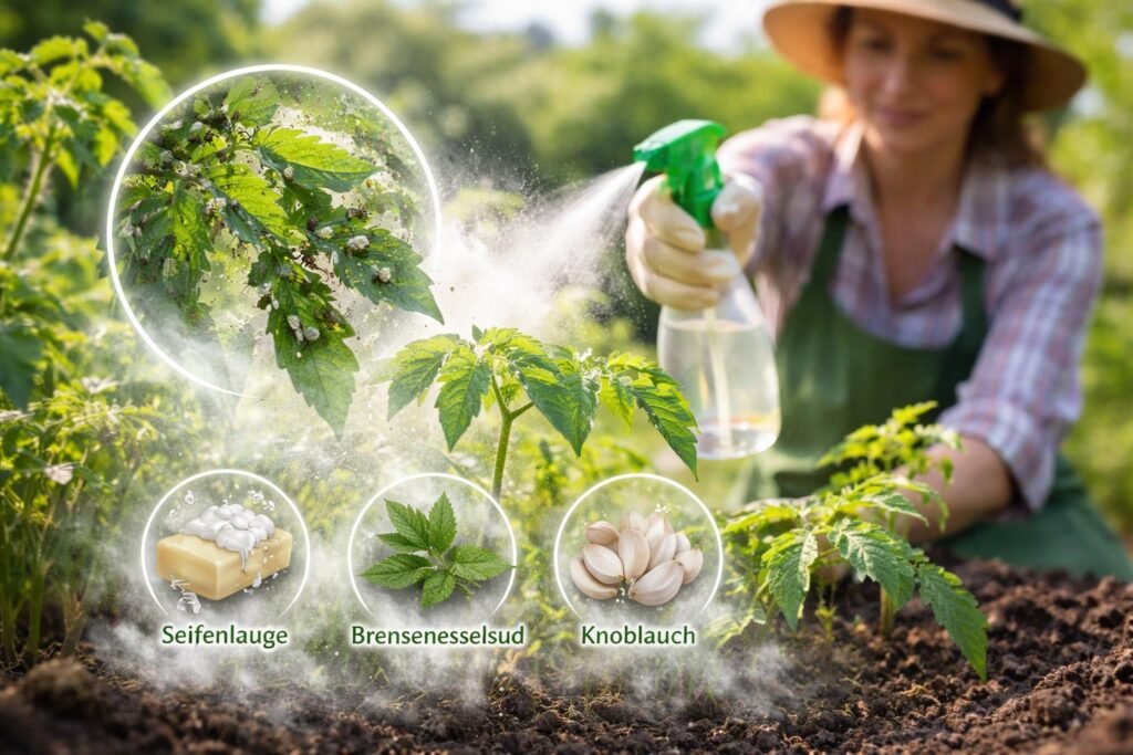 April-Schädlinge: So schützen Sie Ihre jungen Triebe - Junge Triebe schützen vor Blattläusen mit einfachen Hausmitteln im Garten