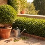 Echter Lorbeer im Kübelgarten: glänzende Blätter, mediterranes Flair, gesunde Pflege