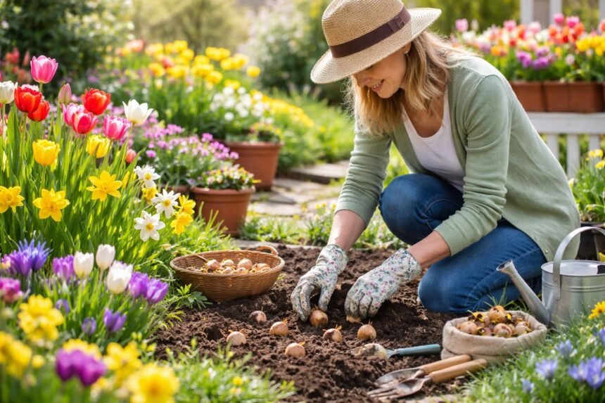 Frühlingsblüher: Zwiebelblumen für die April-Pflanzung - Frühlingsfrische Zwiebelblumen in Kästen und Töpfen für Aprilbeete mit leuchtenden Farben und Duft.