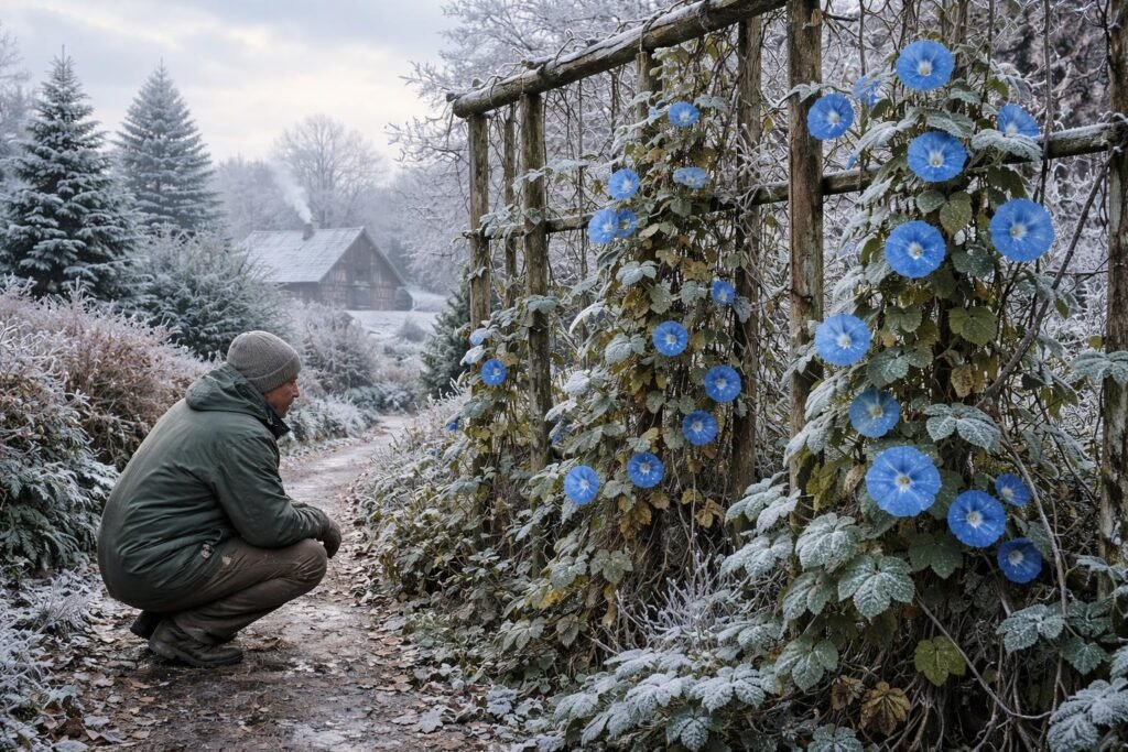 - Ist Ipomoea tricolor in Deutschland wirklich winterhart, oder frostempfindlich und empfindlich?