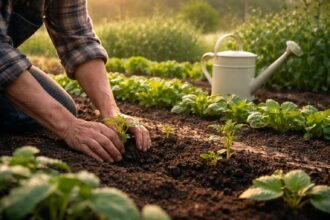 Vor dem Mai Gemüse ins Beet legen • Frühjahrsarbeiten nutzen Wärme
