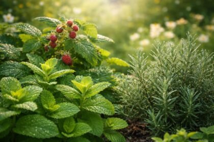 - Frühlingsstart für Minze, Himbeere und Rosmarin trotz Winterreste und Risiken.