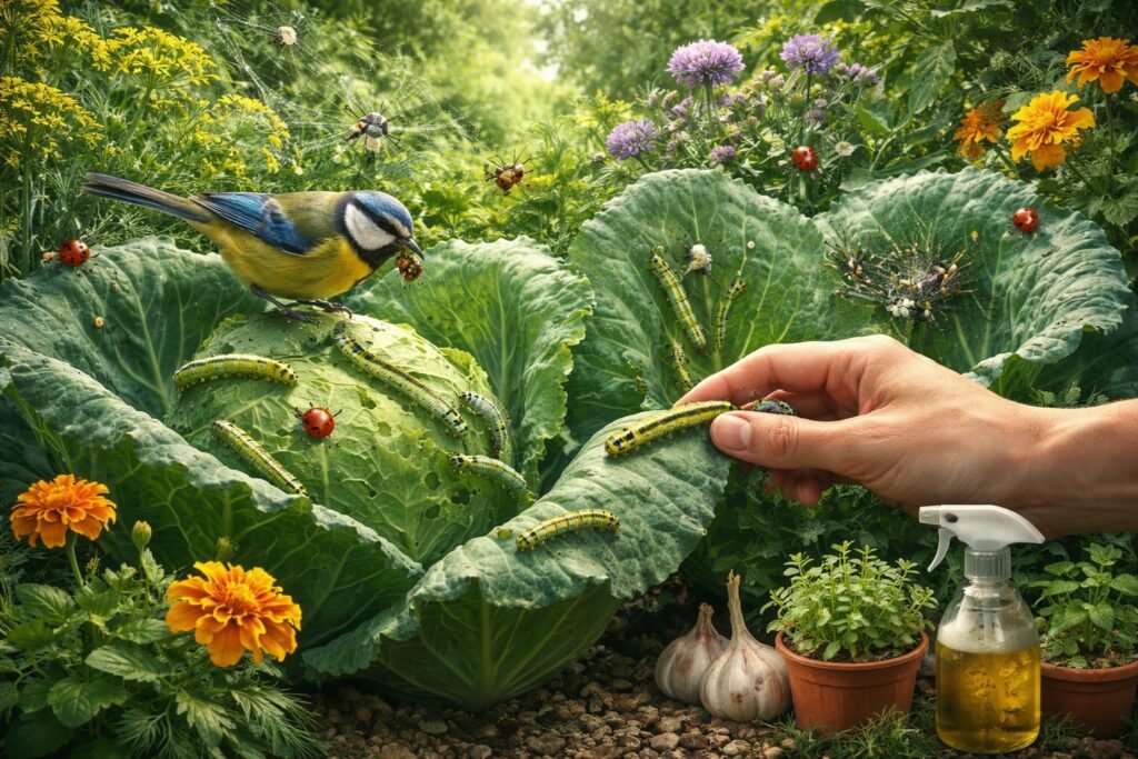 - Raupen des Kohlweißlings: natürliche Feinde und milde Gegenmittel im Fokus