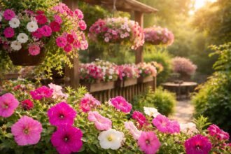 - Petunien schmücken Garten, Balkon und Terrasse mit leuchtender Farbenpracht und Vielfalt