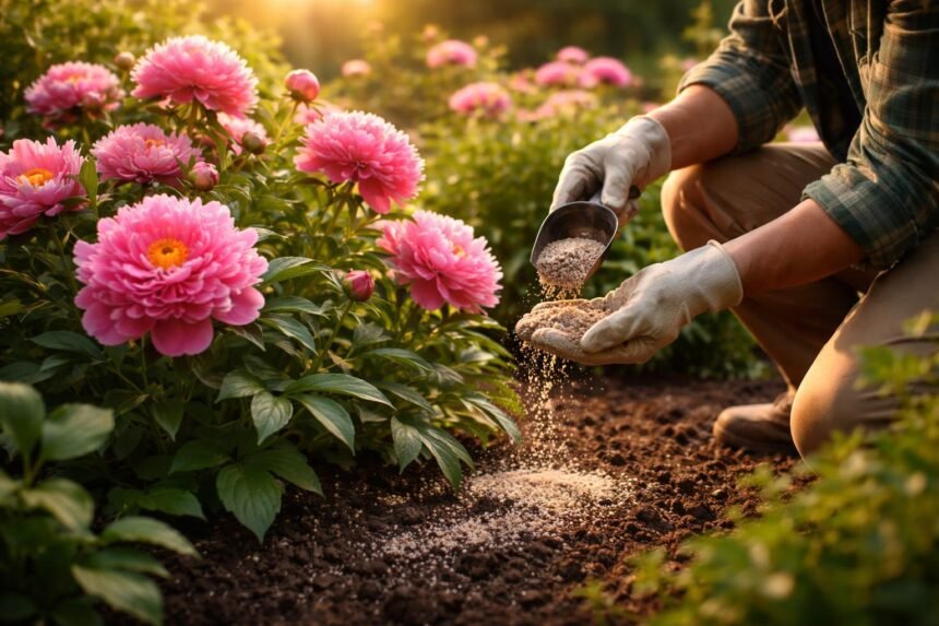 Pfingstrosen düngen: Wann & womit richtig düngen? - Pfingstrosen düngen: Zeitpunkt, Dünger, gesundes Blütenwachstum fördern, sanft und gezielt