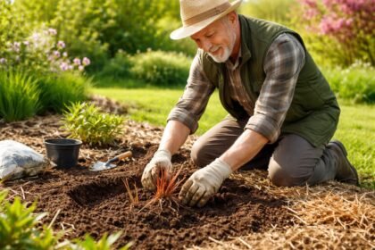 - Pfingstrosen pflanzen: Bodenqualität, Standortwahl, richtige Pflanztiefe, regelmäßige Bewässerung, Düngung, Rückschnitt, Winterschutz, Pflege über Jahre.