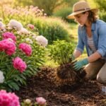 • Pfingstrosen-Vermehrung durch Teilung, Stecklinge und Aussaat im Garten leicht erklärt.