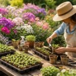 Phlox-Vermehrung durch Aussaat, Stecklinge und Teilung im heimischen Garten ganzjährig