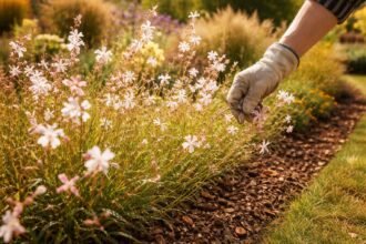 - Prachtkerze im Beet: sonniger Standort, gut drainierter Boden; sanfter Schnitt, reich blühend.