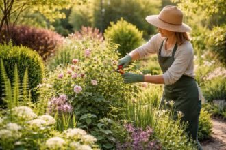 Im April erwacht der Garten: Rückschnitt fördert Blüte und Gesundheit.