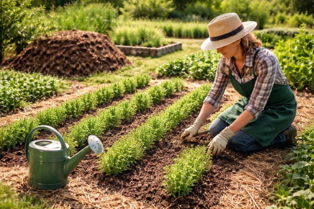 - Bohnenkraut im Garten richtig pflegen, gießen, schneiden, lagern und schützen.