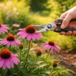 Sonnenhut schneiden Tipps, Zeitpunkt, Methode, Blüte, Pflanzengesundheit, Insektenfreundlichkeit, Robustheit, Jahresblüte, im Garten