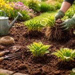 - Stauden teilen und pflanzen im Frühling für frisches Beet und Vitalität.