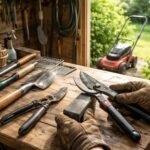Werkzeug-Check vor Gartensaison: Scheren, Spaten und Rasenmäher auf Vordermann gebracht