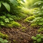 - Robust wachsende Pflanzen speichern Feuchtigkeit, schützen Bodenoberfläche, verbessern Bodenstruktur nachhaltig.