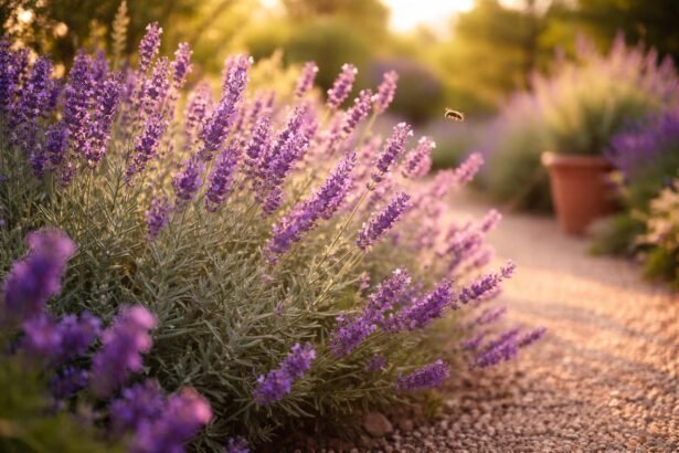Duftender Lavendel – silbrig-grüne Blätter – violette Blüten – sommerliche Stimmung – pflegeleicht bei Standortwahl.