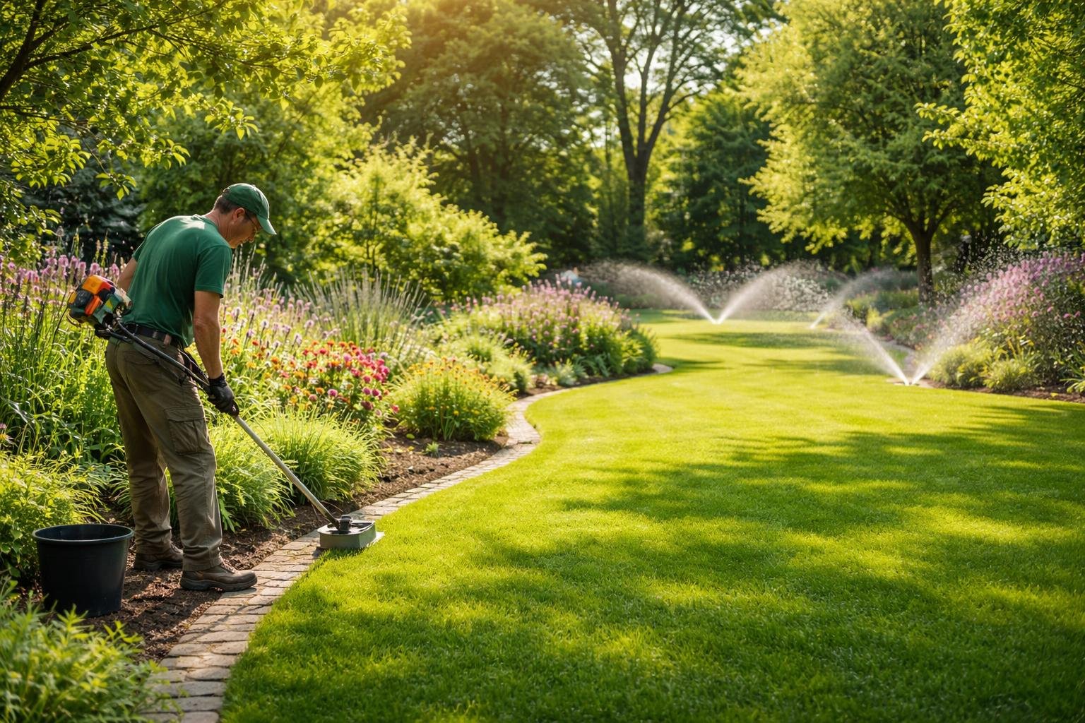 Rasenpflege im Juni: So bleibt der Garten perfekt grn - Gartenblues