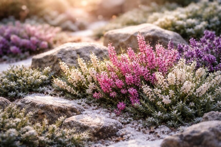 - Schneeheide Erika carnea liefert Winterfarben, Robustheit und einfache Pflege im Garten