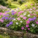 Storchschnabel als Bodendecker, Insektenpflanze und vielseitiges Gartenparadies im Beet für Kräuterbeete