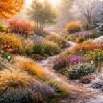 - Garten lebt, verändert sich ständig, Flexibilität ermöglicht Wachstum und Harmonie.