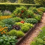 - Natürliche Barrieren schützen das Gartenbeet zuverlässig vor Schädlingsbefall und Stress.