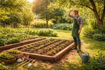 - Kleines Beet, Gartentipps für Anfänger; Standortwahl als erster Schritt im Garten