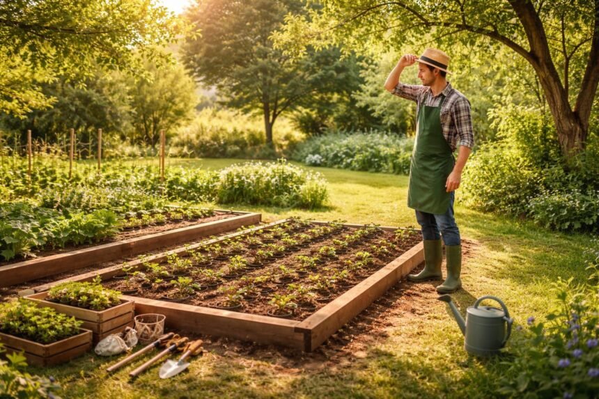 Du weißt nicht, wo du mit dem Gärtnern anfangen sollst? Einfache Schritte für Anfänger - Kleines Beet, Gartentipps für Anfänger; Standortwahl als erster Schritt im Garten