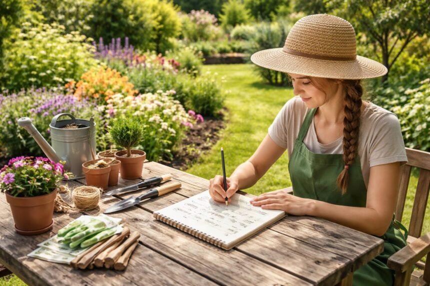 Gartenarbeit wird zur Belastung? So planst du effizienter - Effiziente Gartenplanung reduziert Aufwand und Stress, erhält Optik und Freude.