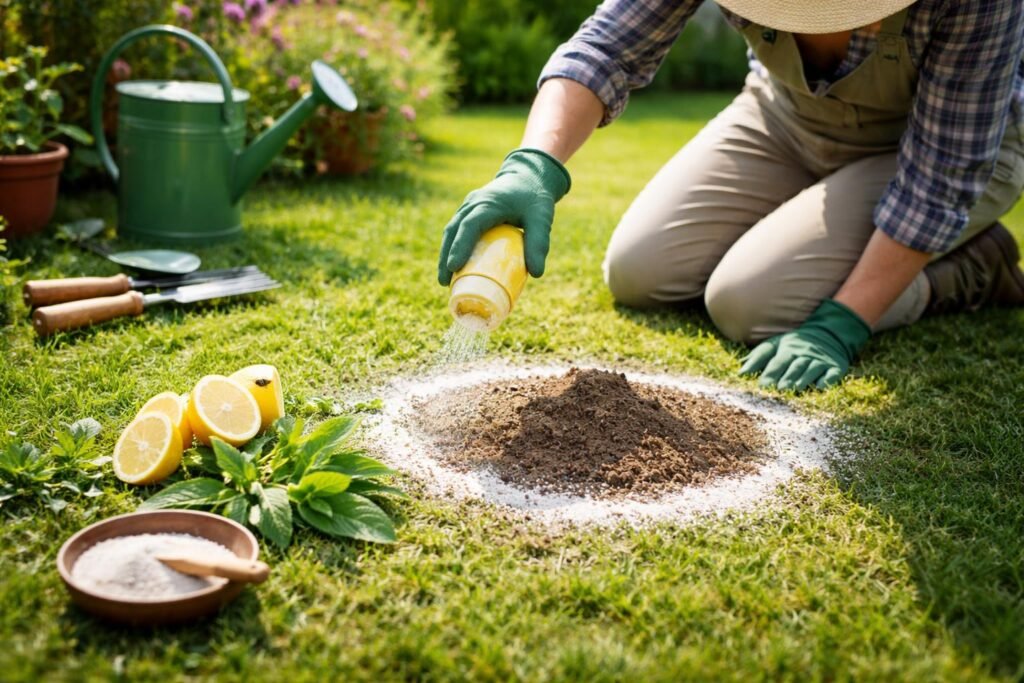 - Ameisen im Rasen bekämpfen: einfache Hausmittel, Tipps und dauerhafte Ergebnisse im Garten erzielen