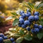 Beerenpflanzen im Moorboden; richtige Standortwahl sorgt für süße Heidelbeeren im Garten heute.