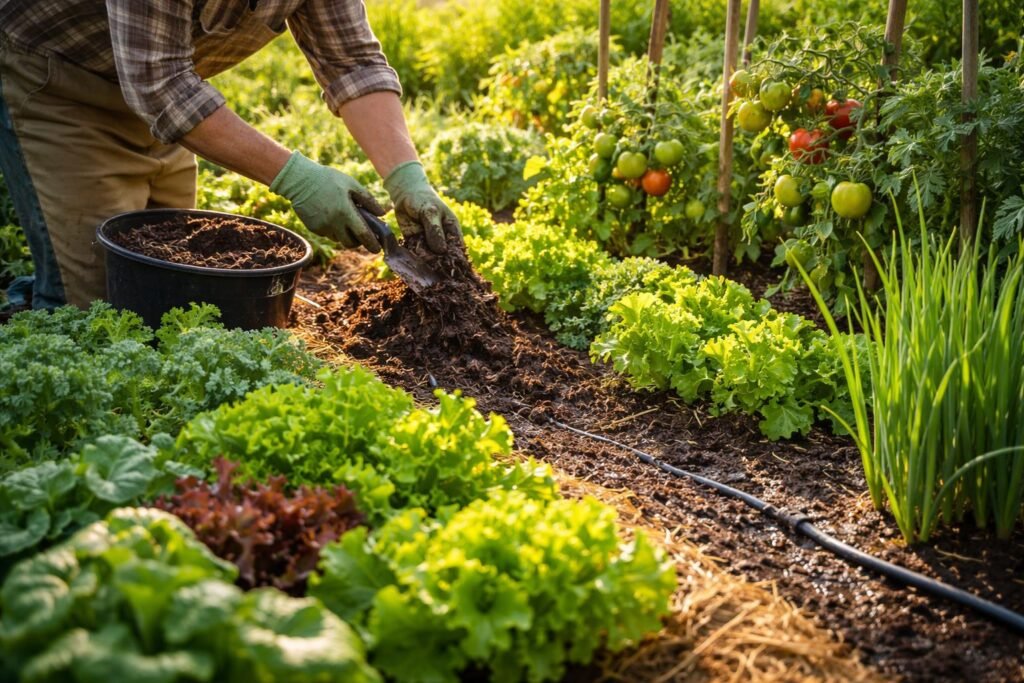 - Gesunde Sommerpflanzen dank bewährter Düngestrategie und konsequenter Pflege im Garten.