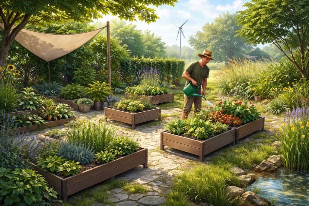 Der Garten verändert sich ständig? Warum Flexibilität wichtig ist Flexible Gartenplanung zeigt, wie Pflanzen Klimawechsel standhalten und sich wandeln.