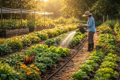 - Hitze überwinden: Durchdachtes Gießen schützt Ernte und Blumen vor Trockenstress