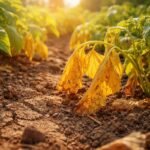 Gelbe Blätter durch Hitzestress; Sonneneinstrahlung; Wassermangel; Schutzmechanismen der Pflanze und Anpassungen im Sommer