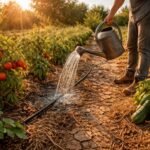 - Dürre belastet Gemüsebeete stark; effiziente Wassernutzung rettet Ernte und Pflanzen.