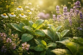 Heilpflanzen im Garten: starke Kräuter gegen Bauchweh und Schnitte, natürliche Helfer