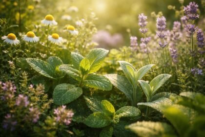 Heilpflanzen im Garten: starke Kräuter gegen Bauchweh und Schnitte, natürliche Helfer