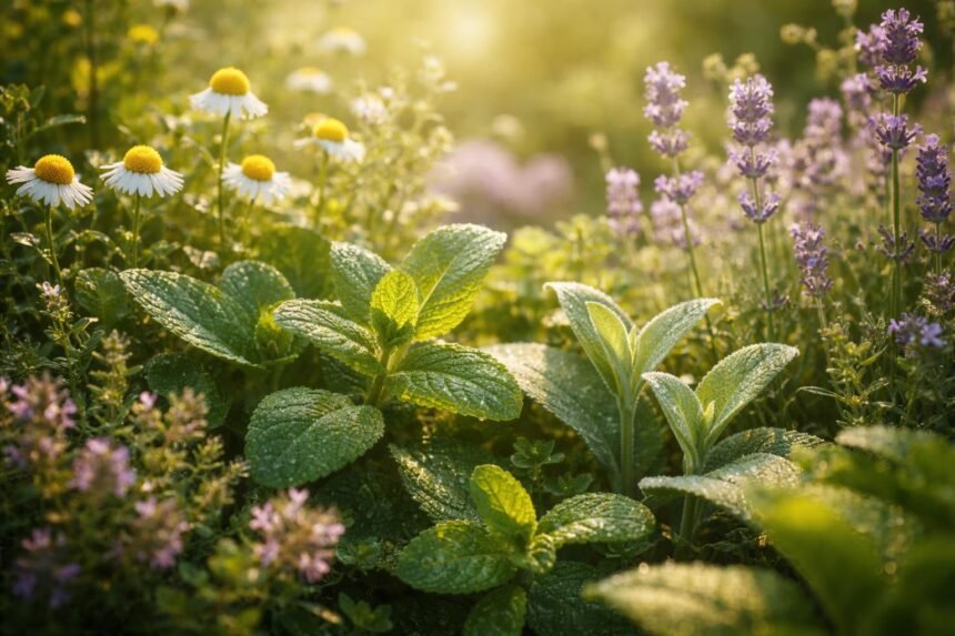 Welche dieser Pflanzen besitzt heilende Eigenschaften? Heilpflanzen im Garten: starke Kräuter gegen Bauchweh und Schnitte, natürliche Helfer