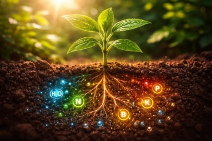 - Nährstoffe, Licht und Wasser bestimmen Wachstum, Blüte und Gesundheit der Pflanzen.