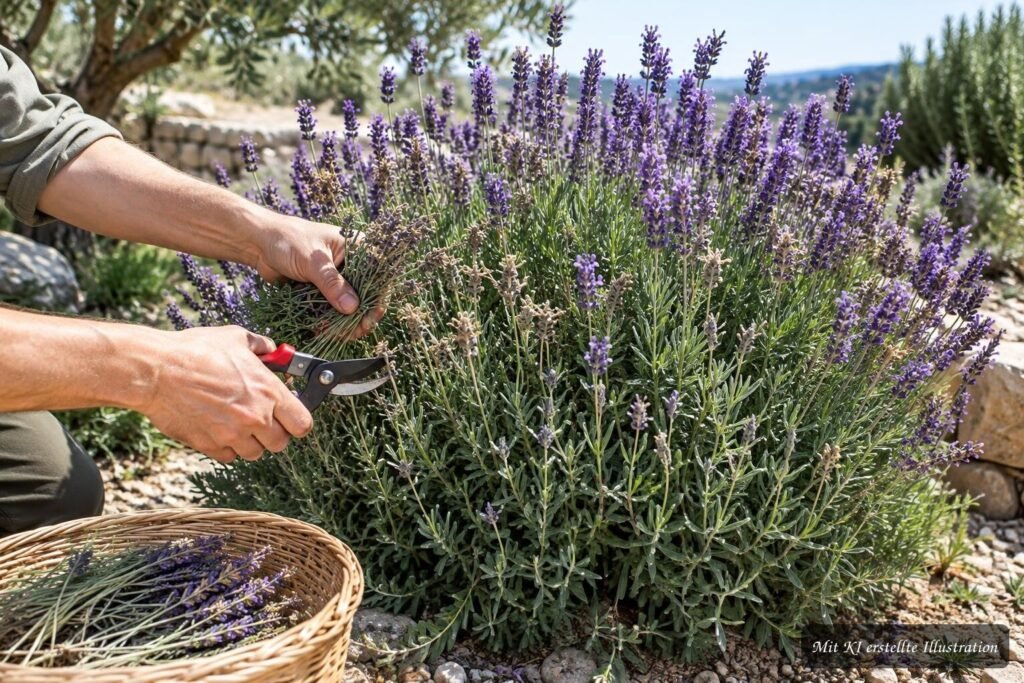 Provence-Lavendel ‘Grosso’ im Garten mit Tipps zu Pflege und richtigem Schnitt