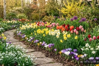 Blumenzwiebeln in harmonischen Kombinationen für eine lange, farbenfrohe Blütezeit im Garten