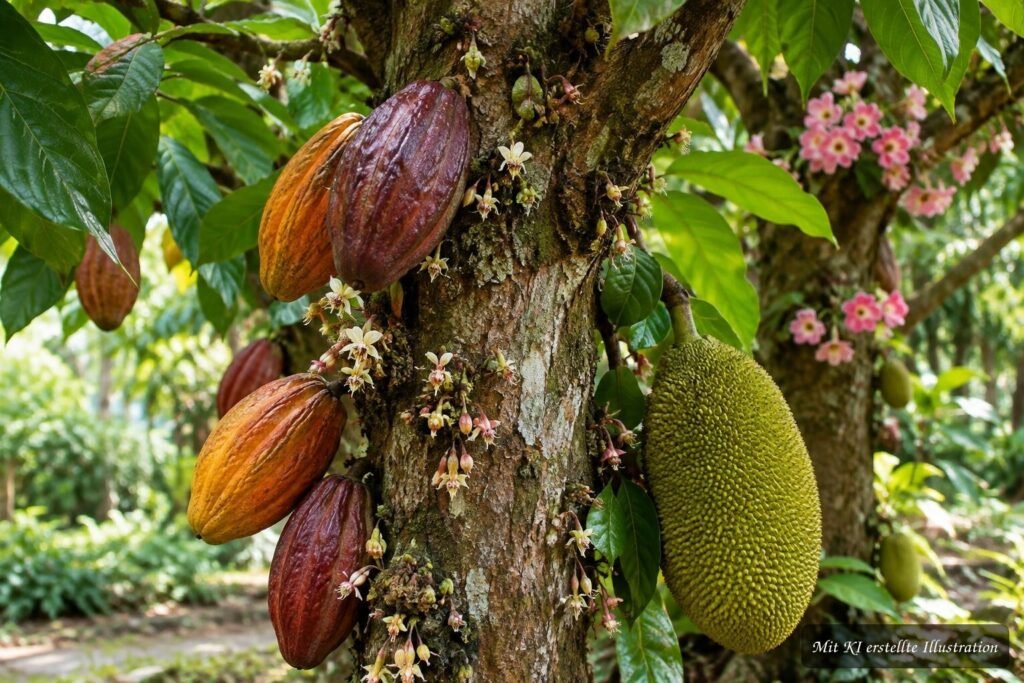 Kauliflorie bei Pflanzen: Warum manche Früchte direkt am Stamm wachsen Kauliflorie bei Pflanzen: Früchte wachsen direkt am Stamm – faszinierende Stammblüter im Überblick