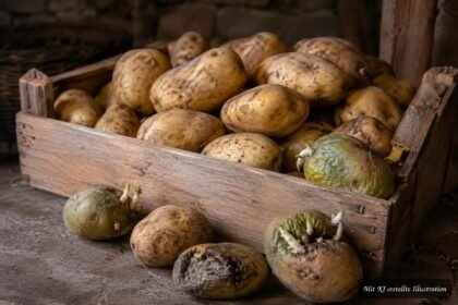 Kartoffeln richtig lagern und typische Fehler bei Keimen, Fäulnis und Qualitätsverlust vermeiden